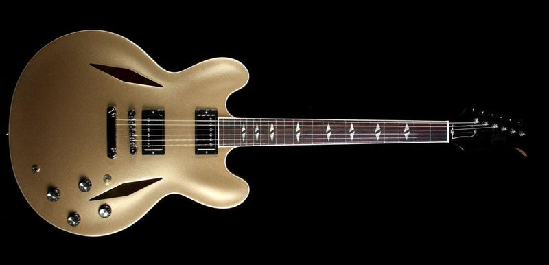 2014 Gibson Memphis ES-335 Dave Grohl Signature Metallic Gold 