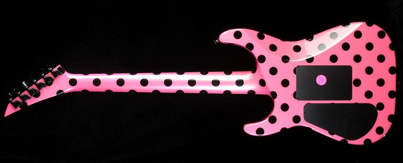 2013 Used Jackson Custom Shop Soloist Electric Guitar Pink with Polka Dots 