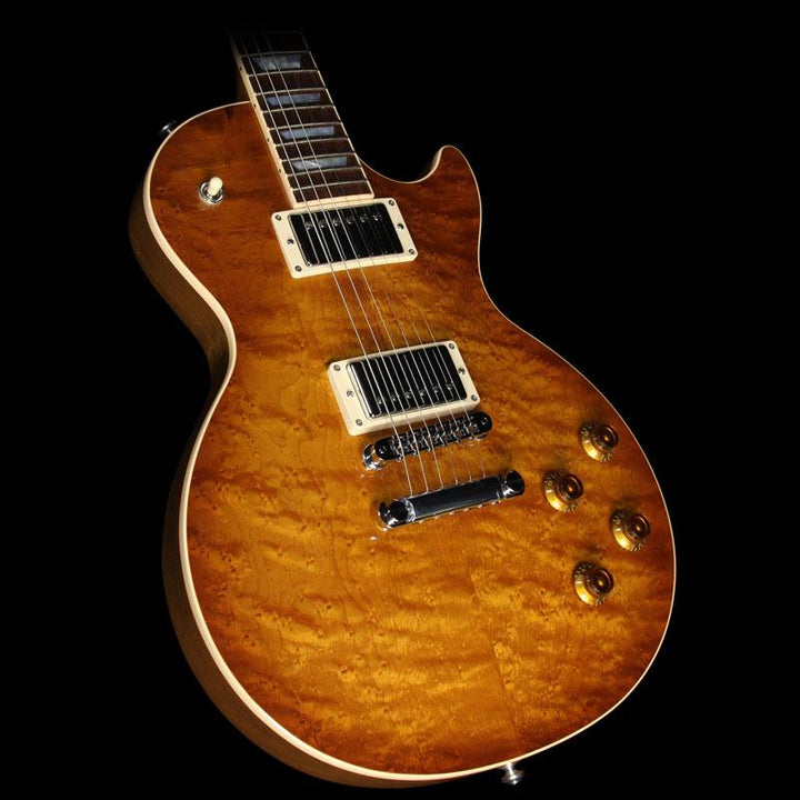 2016 Gibson Les Paul Roasted Birdseye Electric Guitar Honey Burst 