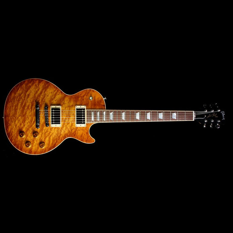 2016 Gibson Les Paul Roasted Birdseye Electric Guitar Honey Burst 
