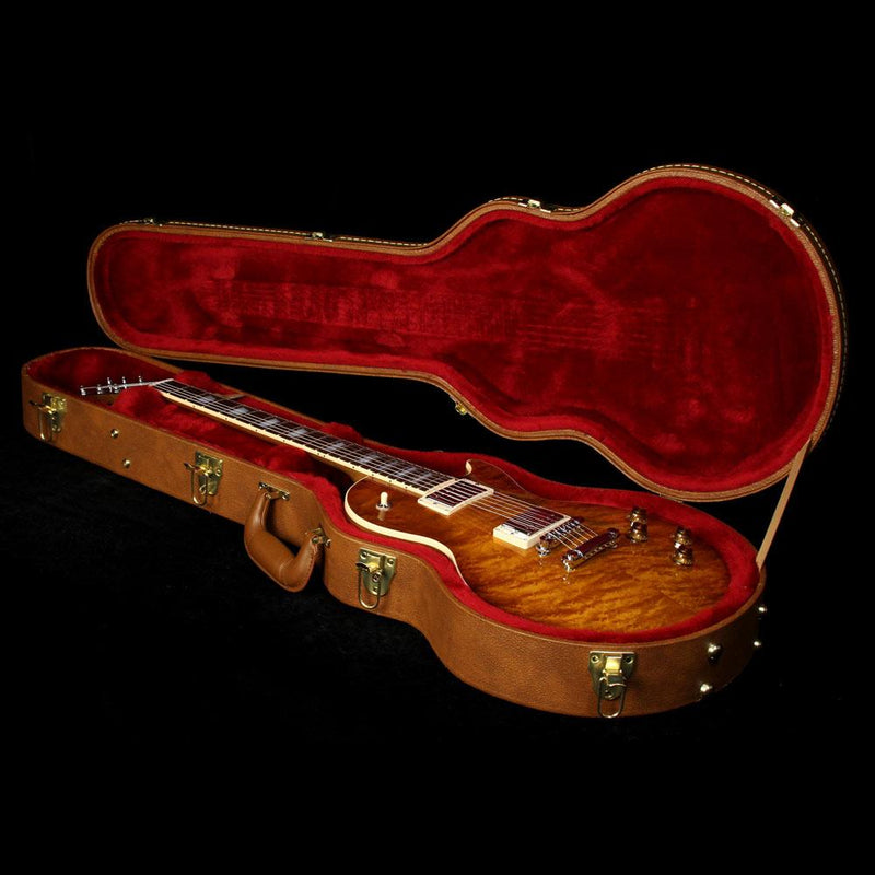 2016 Gibson Les Paul Roasted Birdseye Electric Guitar Honey Burst 