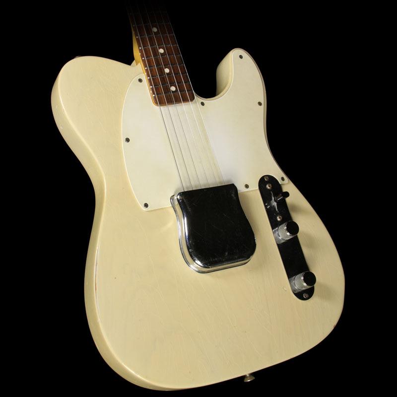 1961 Fender Esquire Electric Guitar Body-Only Refin Vintage White 
