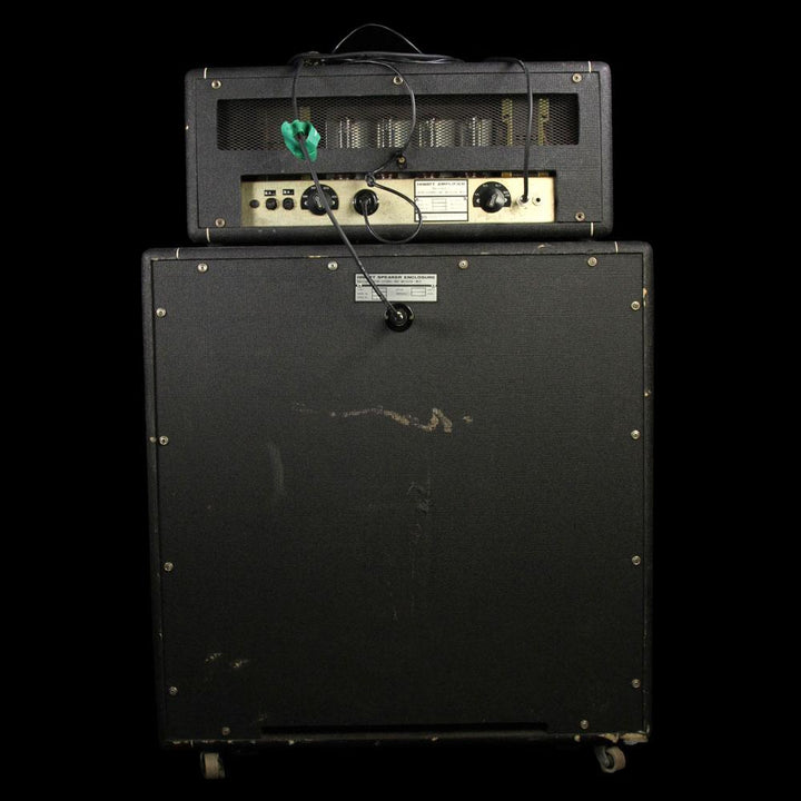1973 Hiwatt DR103 100 Watt Guitar Amplifier Head and SE4123 4x12