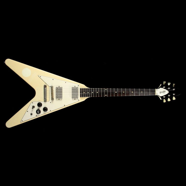 1989 Orville by Gibson Flying V Cream White 
